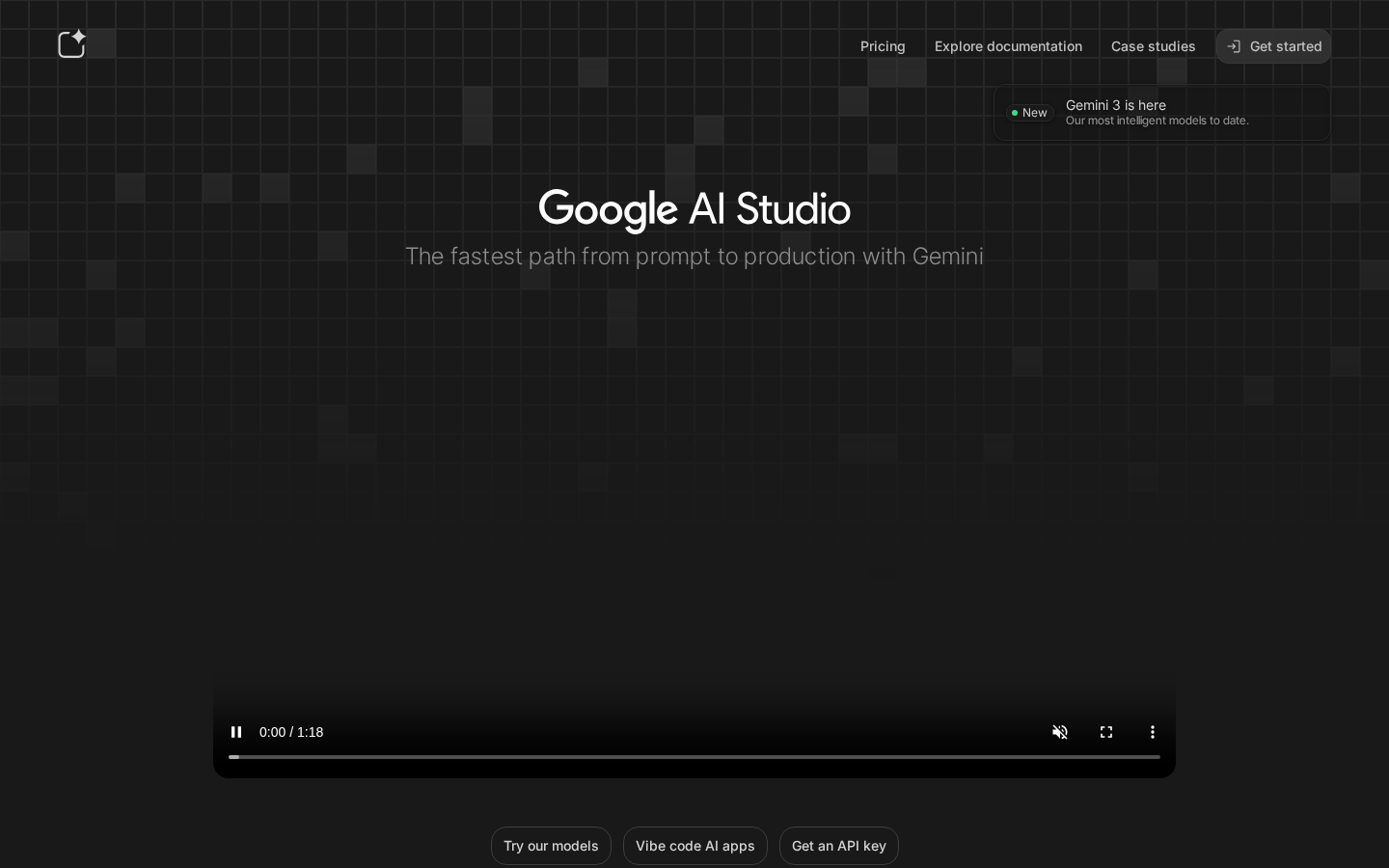 Google AI Studio interface showing Gemma model selection and prompt testing capabilities